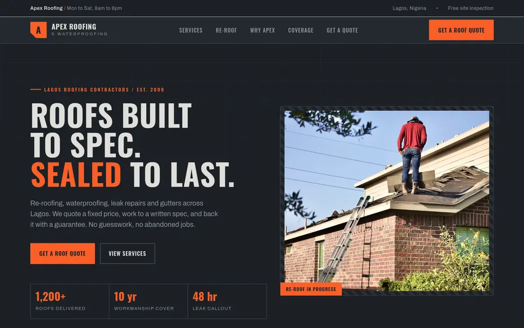 Roofing in Lagos preview